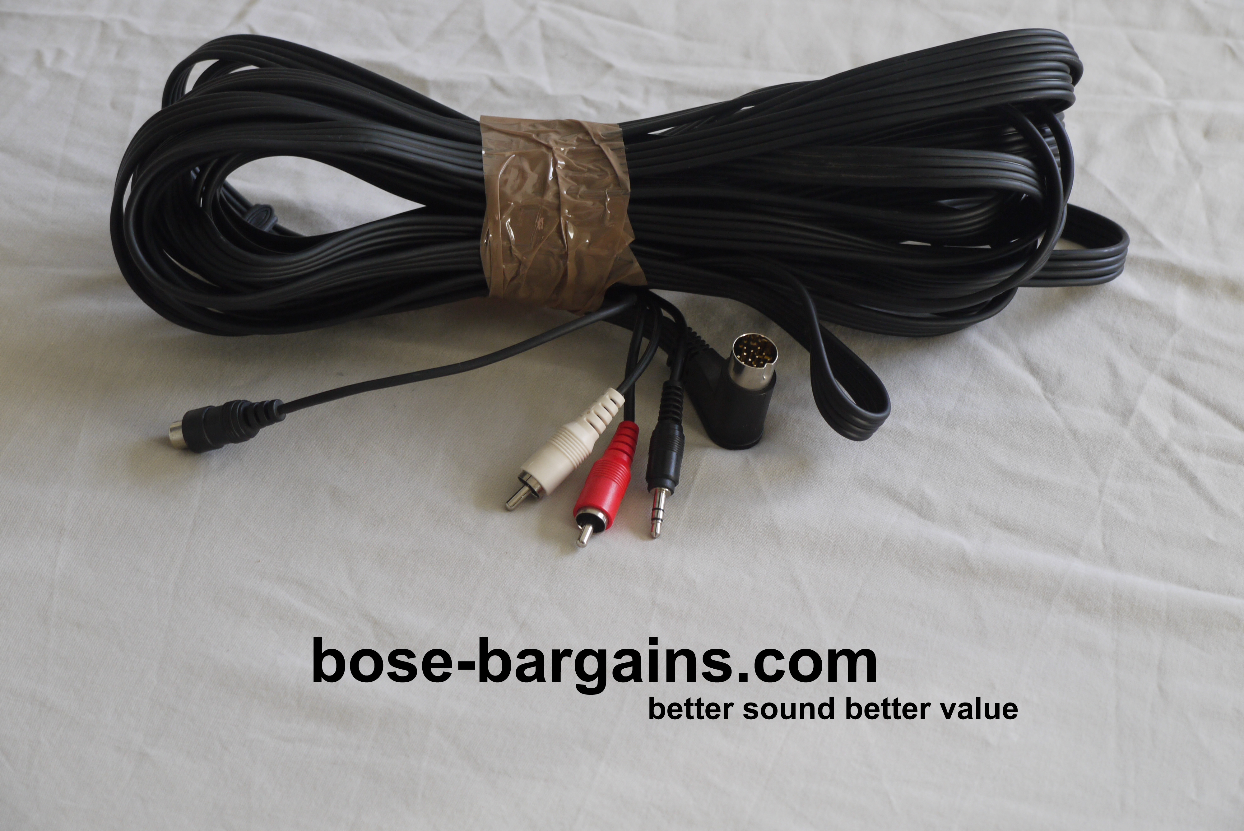 Lifestyle / 12 Black Link Cable - bose-bargains.com